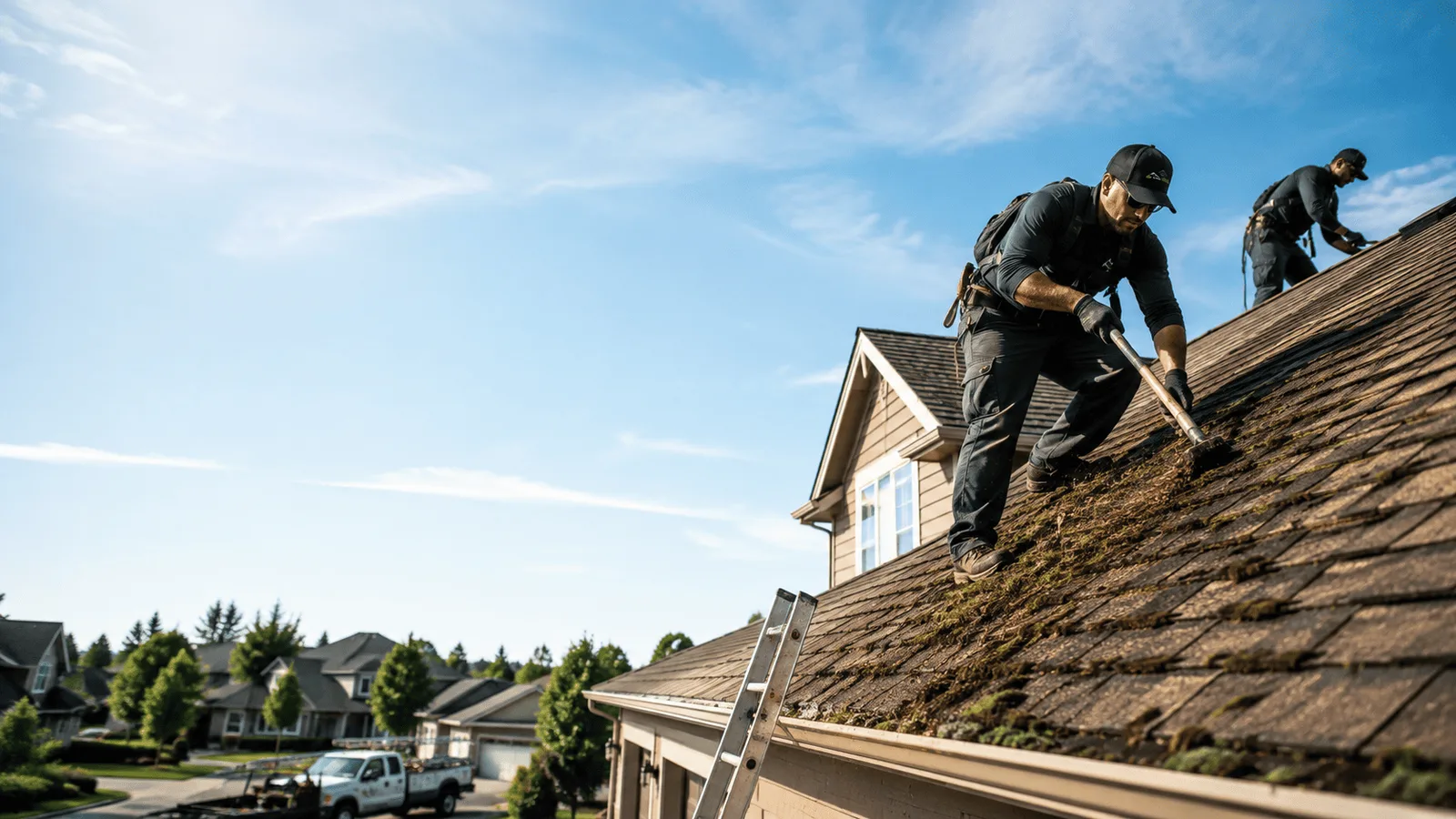 Roof Moss Removal in Buffalo, TX near me
